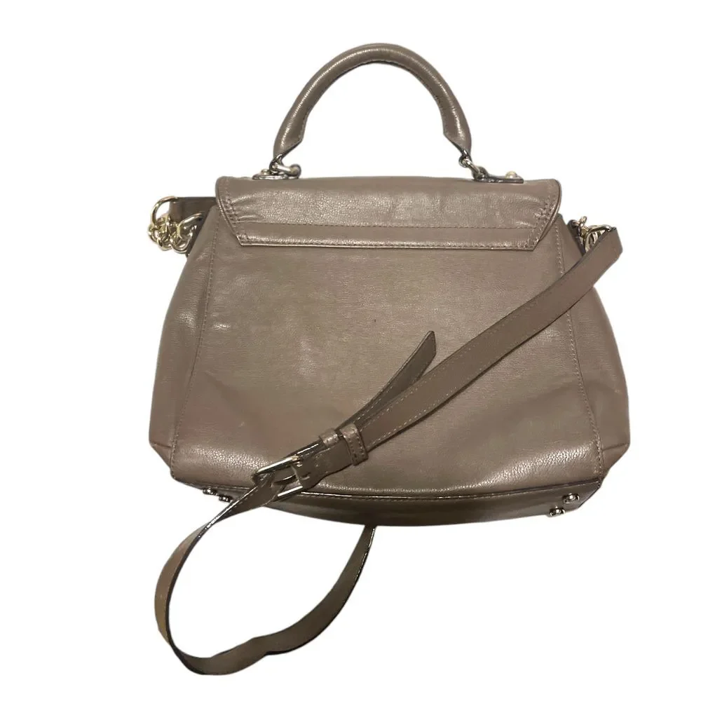 Kate Spade New York Gray‎ Leather Irving Place Little Nadine Purse Bag